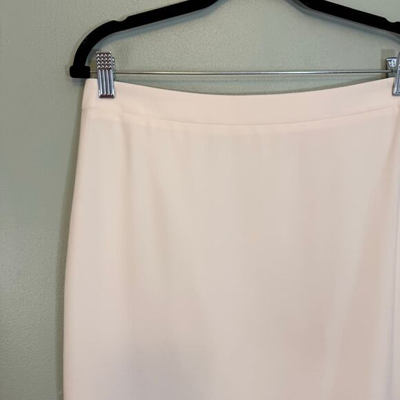 J.Crew Pencil Skirt in Crepe Womens 8 Ivory Formal Career Office Workwear NWT - Picture 3 of 7
